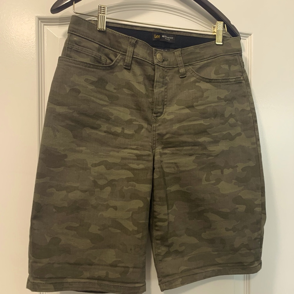 Lee Brand Camo Bermuda Shorts